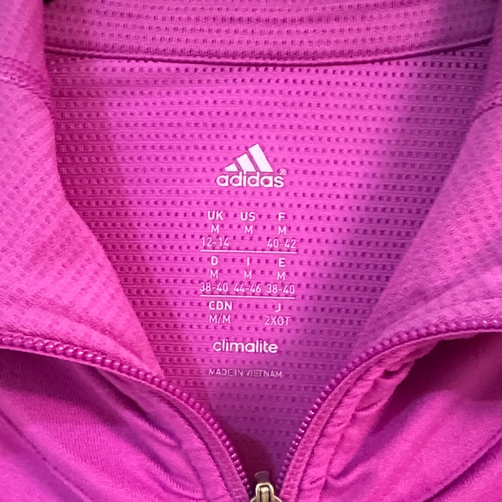 Adidas Women's Bold Purple Jacket - Picture 2 of 5